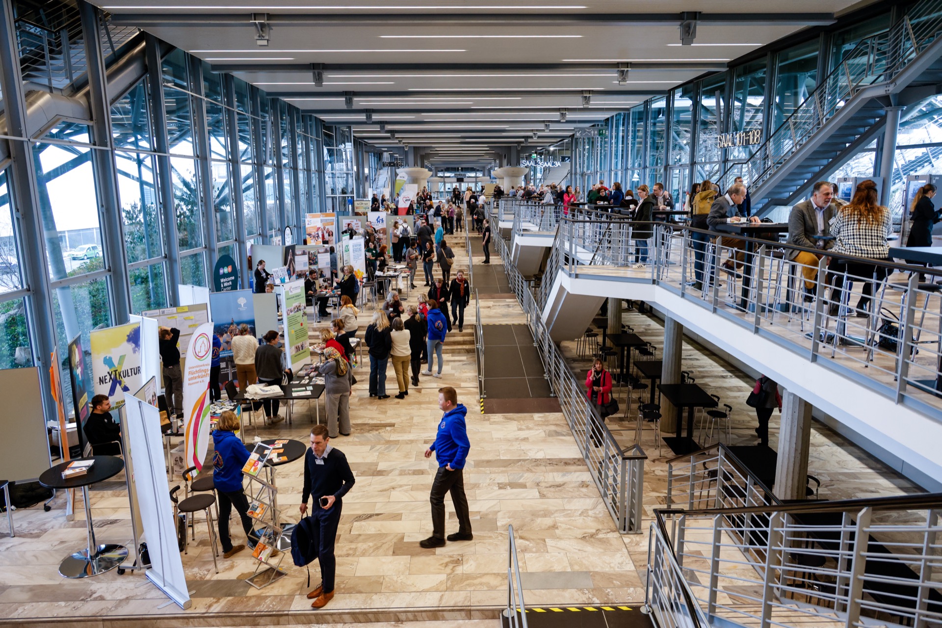 Industrieausstellung im Convention Center Hannover